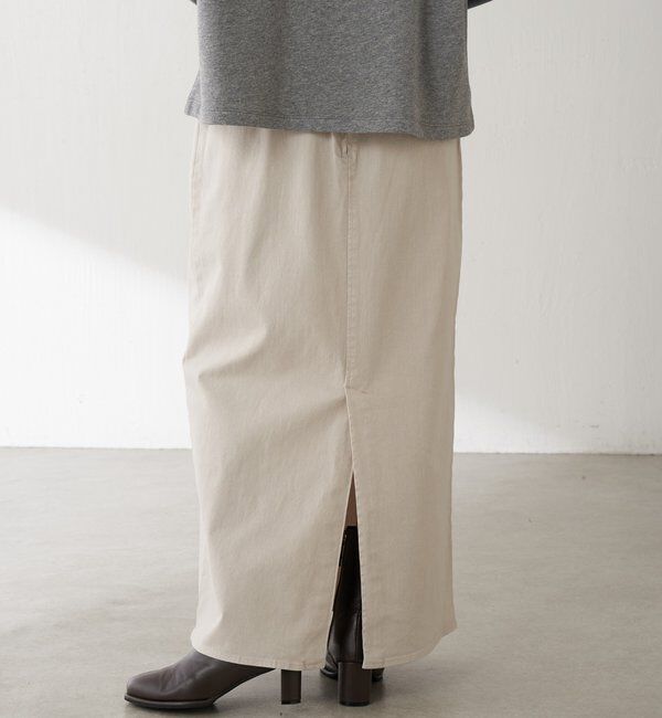  「Iラインデニムスカート」|スカート|