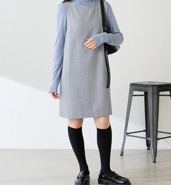  「ツイードミニワンピース」|ワンピース|