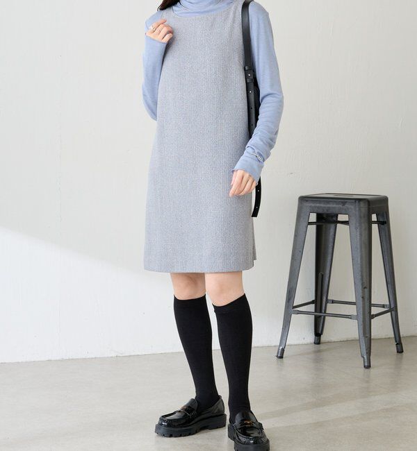  「ツイードミニワンピース」|ワンピース|