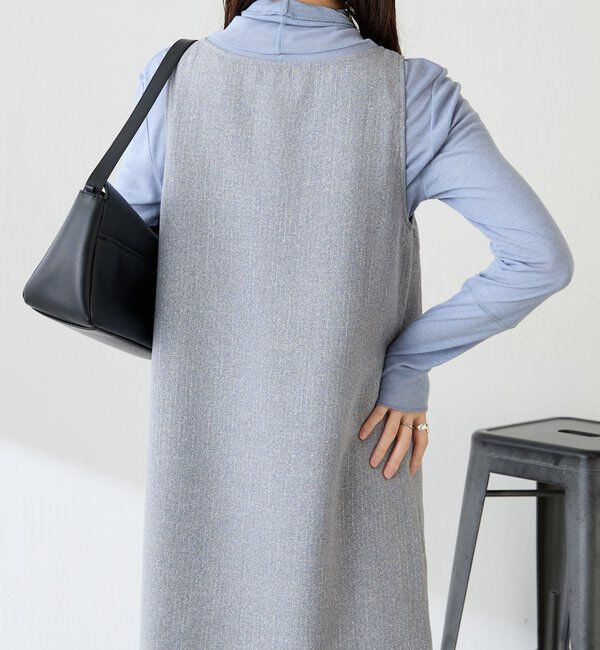  「ツイードミニワンピース」|ワンピース|