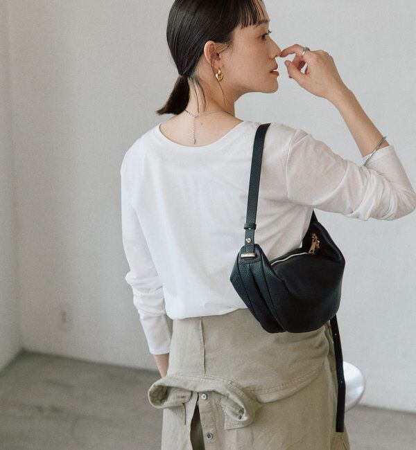  「予約【着回し力抜群】2wayセミシアーロンTee」|Tシャツ・カットソー|