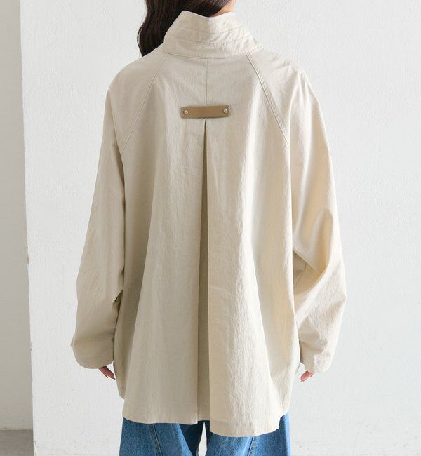  「スタンドカラーミドルトレンチ」|トレンチコート|