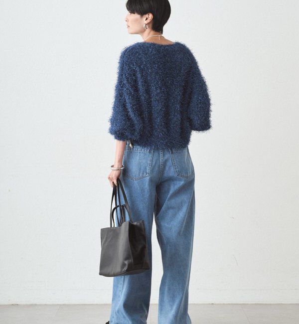  「ワイドデニムパンツ」|デニム|