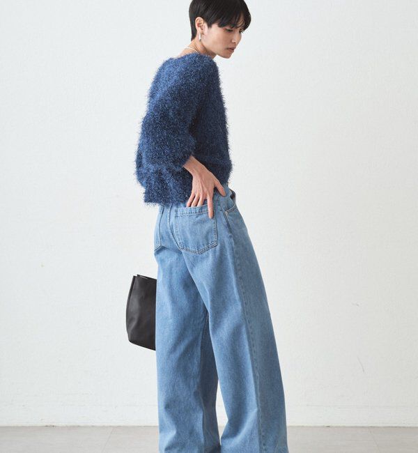  「ワイドデニムパンツ」|デニム|