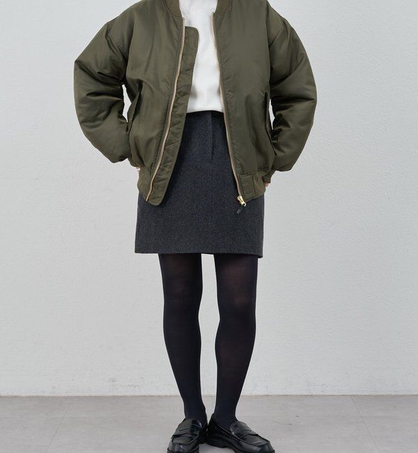  「ウールミニスカート」|スカート|
