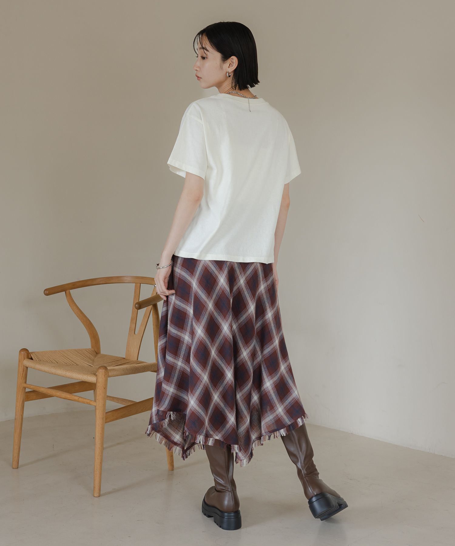 LOWRYS FARM「ヴィンテージロゴＴＥＥ」|Tシャツ・カットソー|