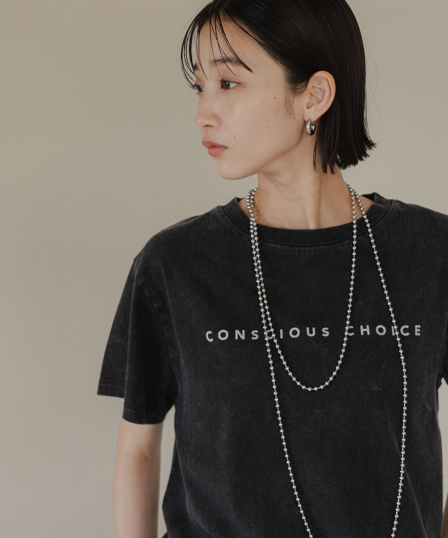 LOWRYS FARM「ヴィンテージロゴＴＥＥ」|Tシャツ・カットソー|GRY8