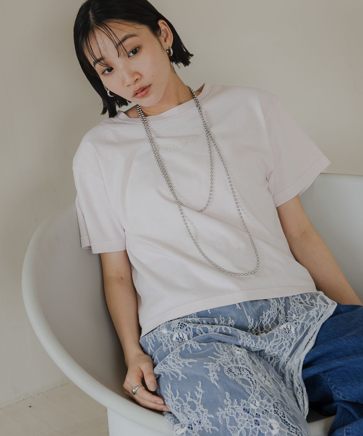 LOWRYS FARM「ヴィンテージロゴＴＥＥ」|Tシャツ・カットソー|