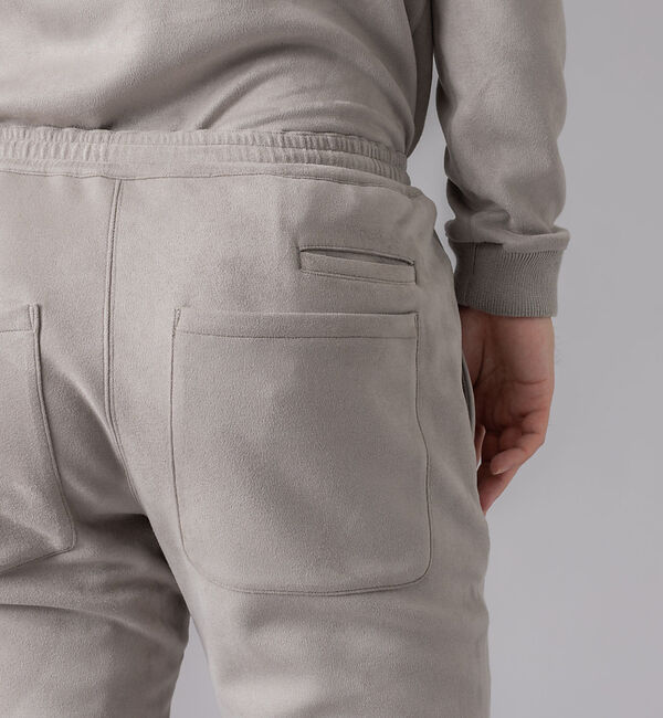 ABAHOUSE「【セットアップ対応】シルキー ネオスエード ジョガーパンツ」|その他|