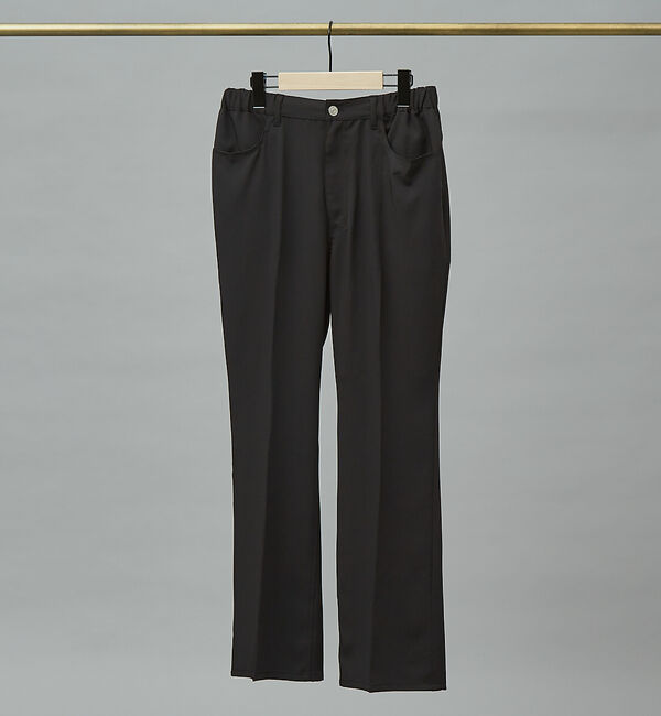 ABAHOUSE「【WEB限定】トロミセミフレアパンツ/GOLF PUNK /ユニセックス」|その他|ブラック