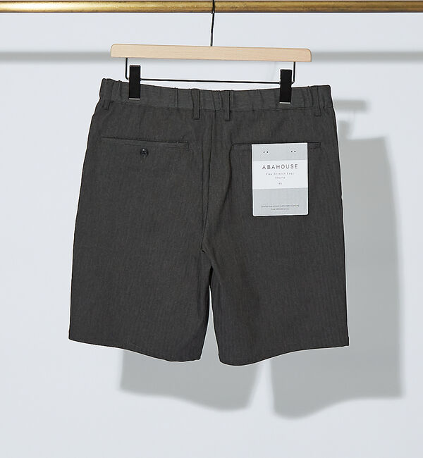 ABAHOUSE「【ハイパーストレッチ】ヘリンボーン ショートパンツ / ショーツ」|その他|