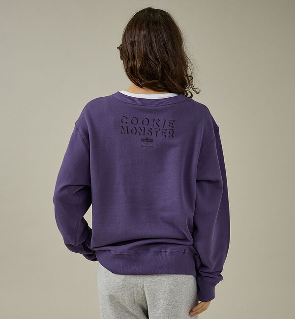 ABAHOUSE「【FRUIT OF THE LOOM】ロングスリーブ甘編み裏毛4/COOKIEM」|スウェット・ジャージ|