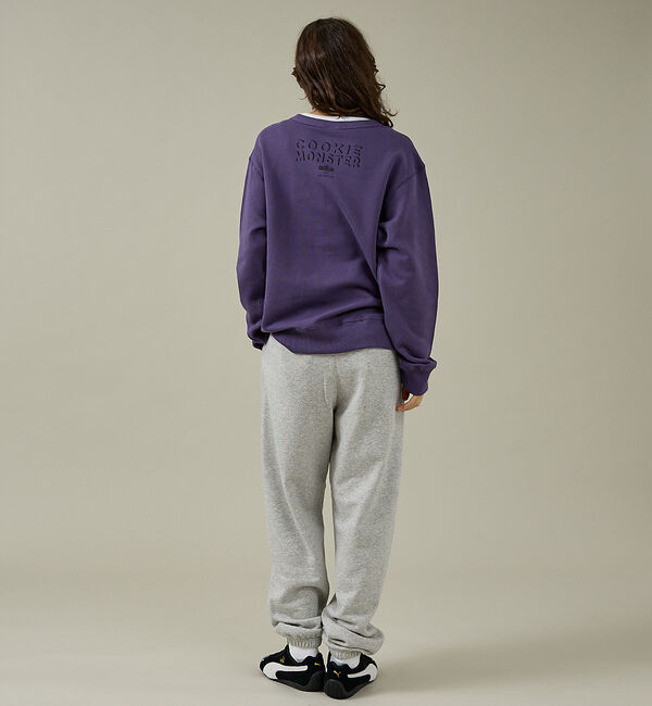 ABAHOUSE「【FRUIT OF THE LOOM】ロングスリーブ甘編み裏毛4/COOKIEM」|スウェット・ジャージ|