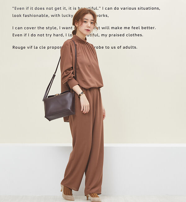 Rouge vif「カルゼギャザーパンツ」|その他|