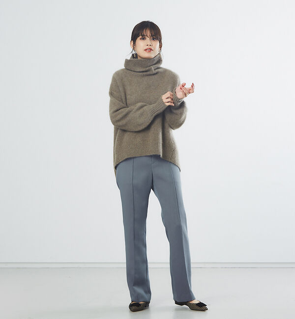 Rouge vif「【東原妙子さんコラボ】ツイルソフトフレアパンツ」|その他|