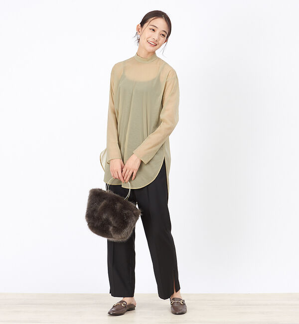 Rouge vif「シースルーブラウス」|シャツ・ブラウス|