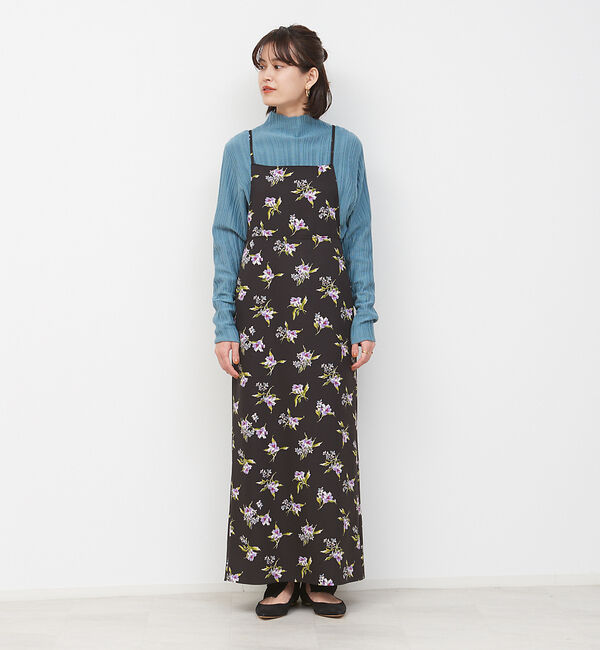 Rouge vif「フラワープリントワンピース」|ワンピース|