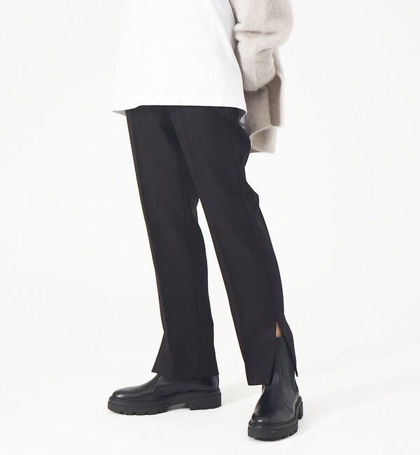 Rouge vif「パウダリーストレッチスリットパンツ」|その他|