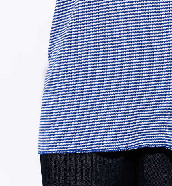 Rouge vif「【FRUIT OF THE LOOM】ボーダーTシャツ / ワッフル / 半袖」|Tシャツ・カットソー|