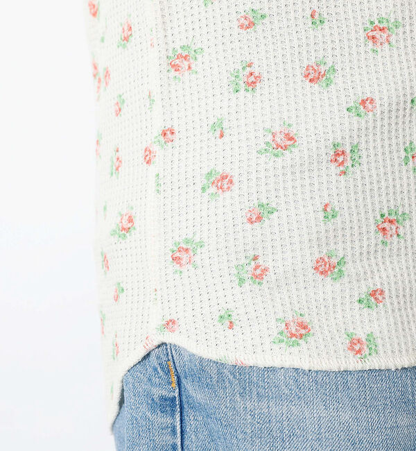 Rouge vif「【JEMORGAN / ジェーイーモーガン】ワッフルラグランロンＴ / パック入」|Tシャツ・カットソー|