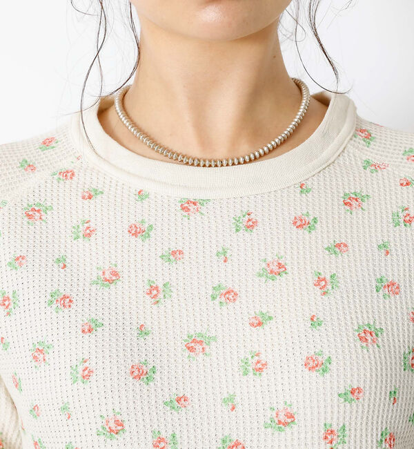 Rouge vif「【JEMORGAN / ジェーイーモーガン】ワッフルラグランロンＴ / パック入」|Tシャツ・カットソー|