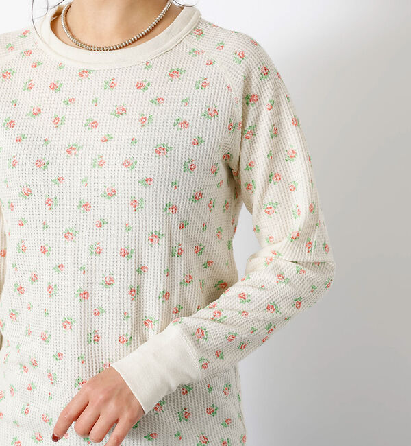 Rouge vif「【JEMORGAN / ジェーイーモーガン】ワッフルラグランロンＴ / パック入」|Tシャツ・カットソー|