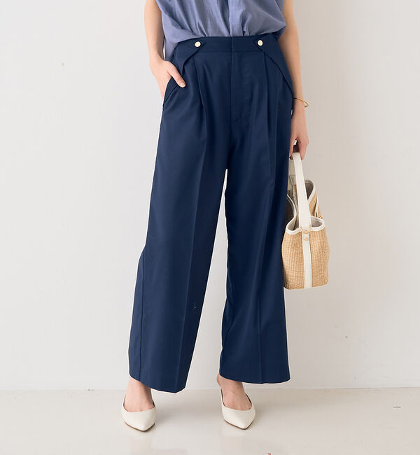 Rouge vif「【一部店舗限定】ストレートマリンパンツ」|その他|ネイビー
