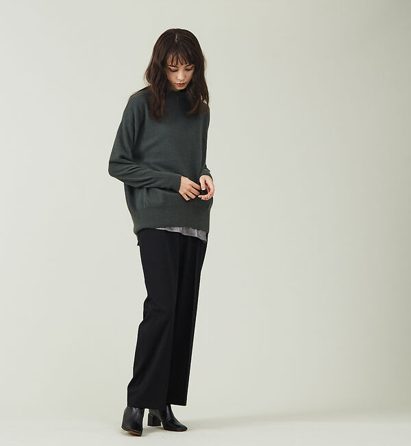 qualite「ブライトサージストレートパンツ(通常丈)」|その他|