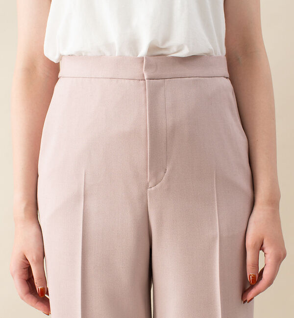 qualite「ブライトサージストレートパンツ(通常丈)」|その他|