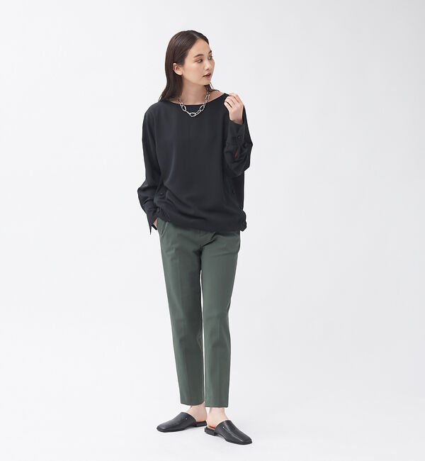 qualite「《2021新色登場》ストレッチシガレットパンツ」|その他|