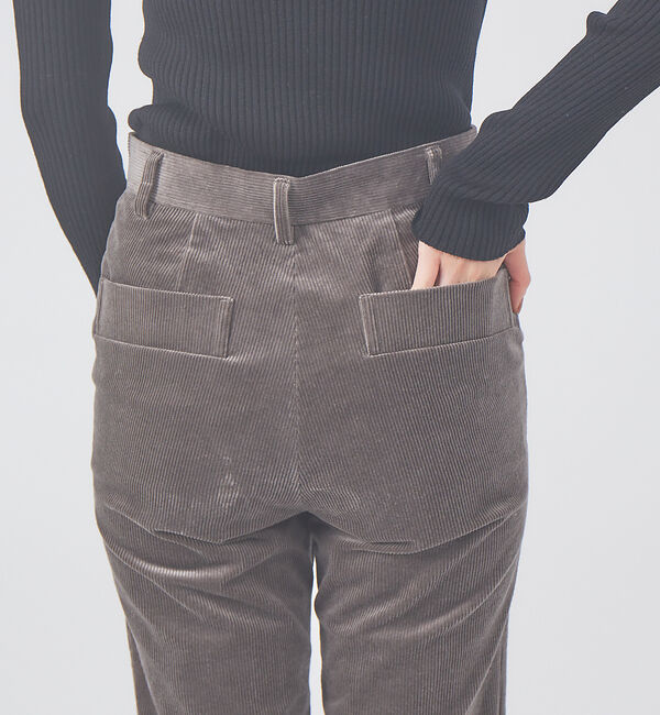 qualite「セミストレートコールパンツ」|その他|