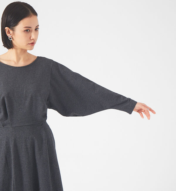 qualite「【鳳山えり&times;qualite】2WAYバックリボンワンピース」|ワンピース|