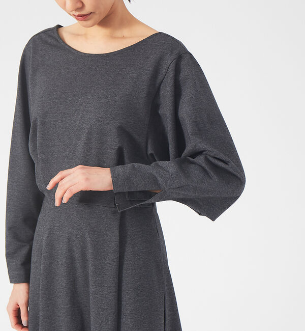 qualite「【鳳山えり&times;qualite】2WAYバックリボンワンピース」|ワンピース|