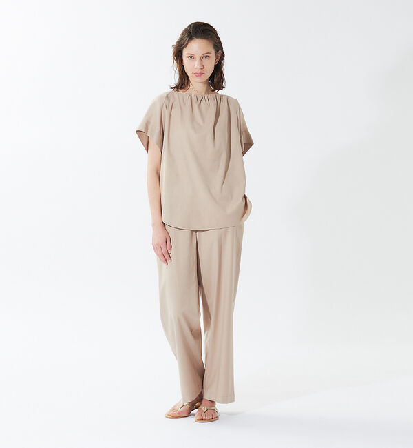 qualite「《セットアップ対応》ブライトリネンパンツ」|その他|