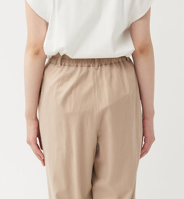 qualite「《セットアップ対応》ブライトリネンパンツ」|その他|