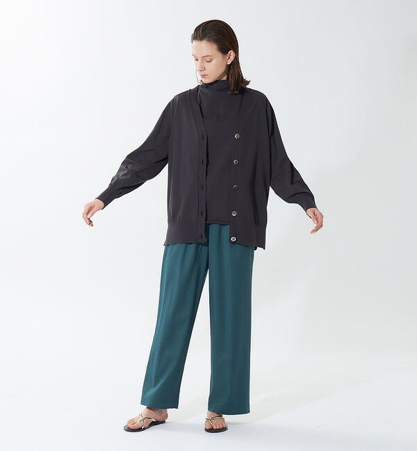 qualite「《セットアップ対応》ブライトリネンパンツ」|その他|