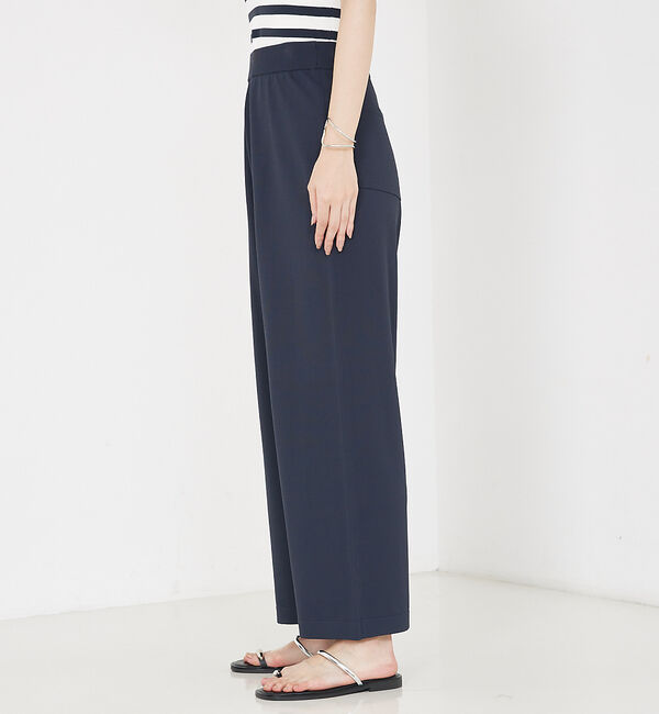 qualite「【セットアップ対応】接触冷感/レーヨンストレッチニットパンツ」|その他|