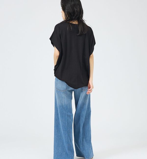 qualite「【Healthy DENIM】Wild Ginger  ワイドデニム」|デニム|