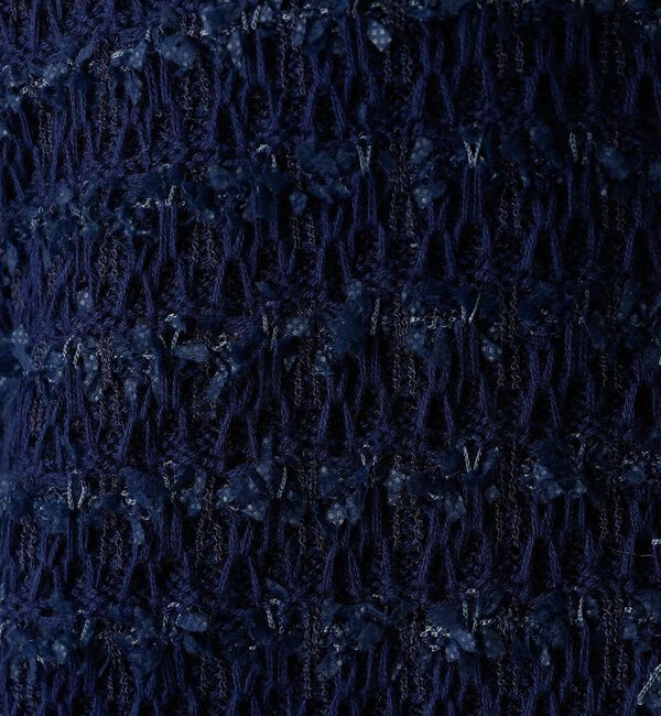 abahouse mavie「ツィードニットジャケット」|カーディガン|