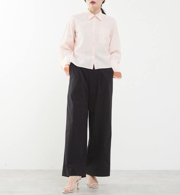 TIARA「《定番》タックワイドストレートパンツ（セットアップ可）」|その他|