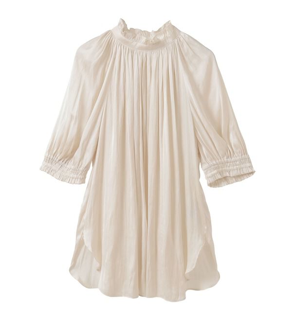 TIARA「《定番》2wayフリルショートスリーブブラウス」|シャツ・ブラウス|