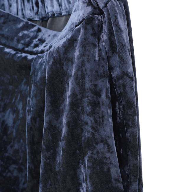 Liesse「クラッシュベロアワイドパンツ」|その他|