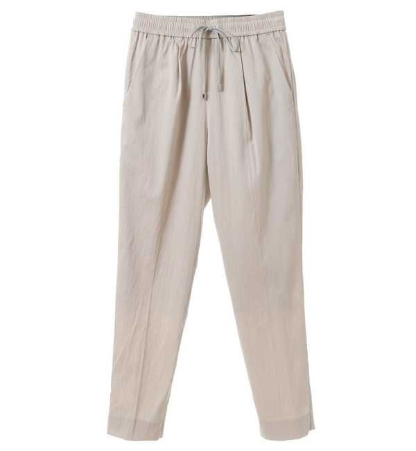 Soffitto「《定番》ウエストオールゴムトラックパンツ」|その他|グレイッシュベージュ