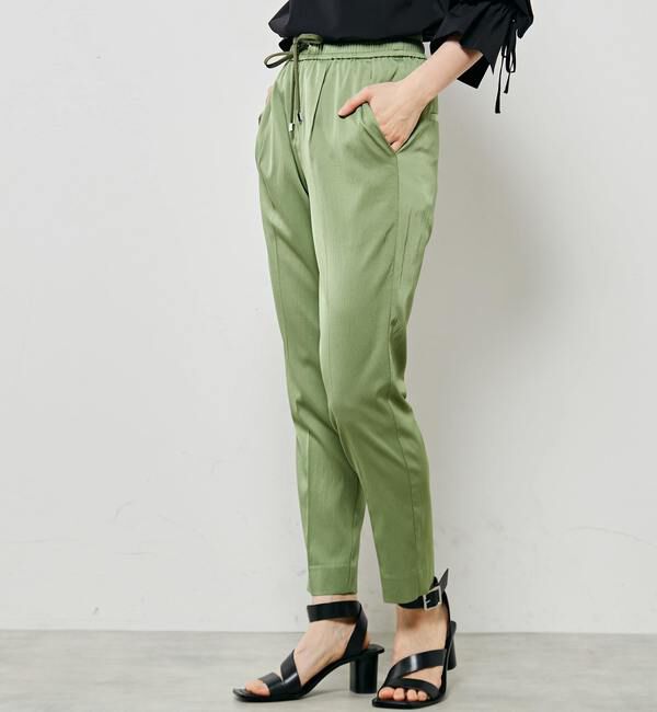 Soffitto「《定番》ウエストオールゴムトラックパンツ」|その他|グリーン