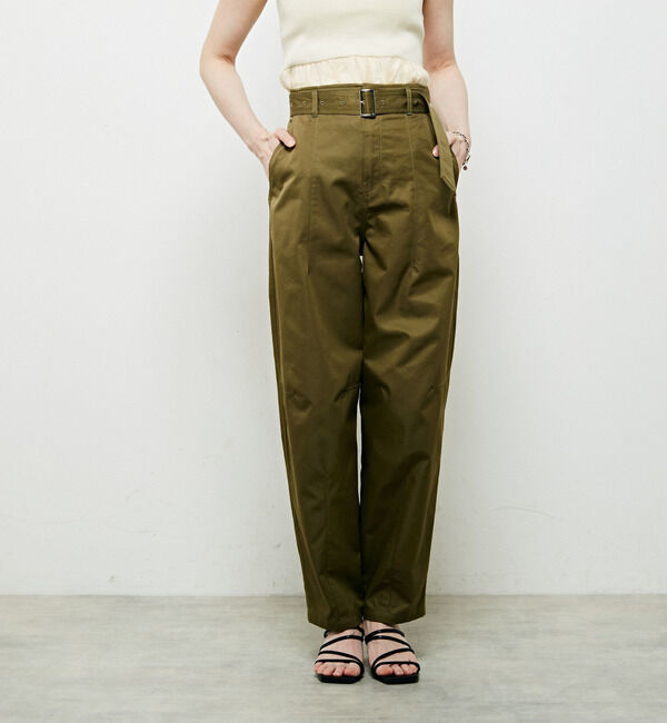 Soffitto「カーヴベルト付きパンツ」|その他|