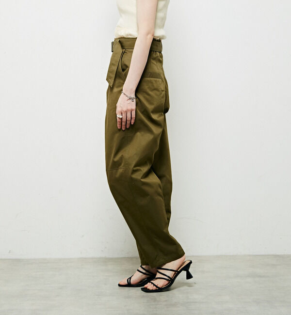 Soffitto「カーヴベルト付きパンツ」|その他|