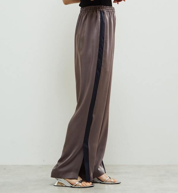 Soffitto「イージーケア素材サイドラインリラックスパンツ」|その他|