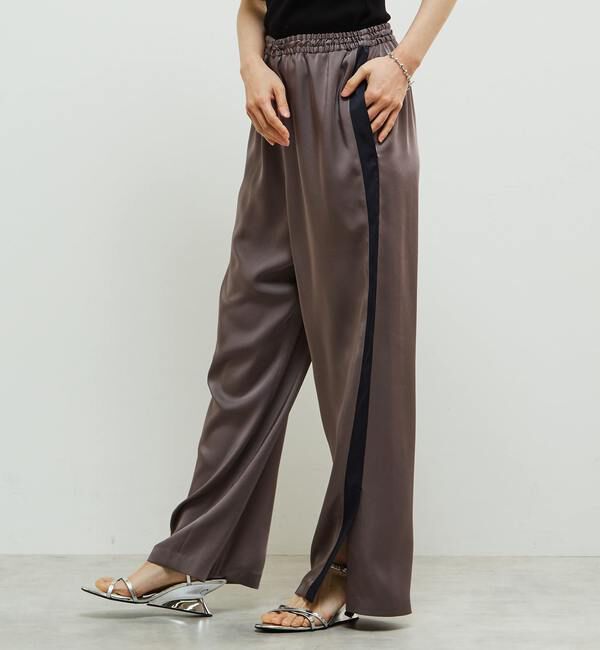 Soffitto「イージーケア素材サイドラインリラックスパンツ」|その他|