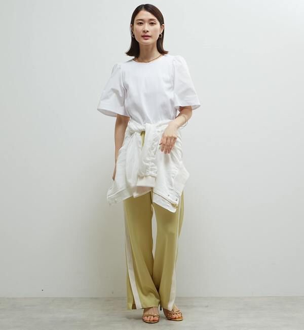 Soffitto「イージーケア素材サイドラインリラックスパンツ」|その他|