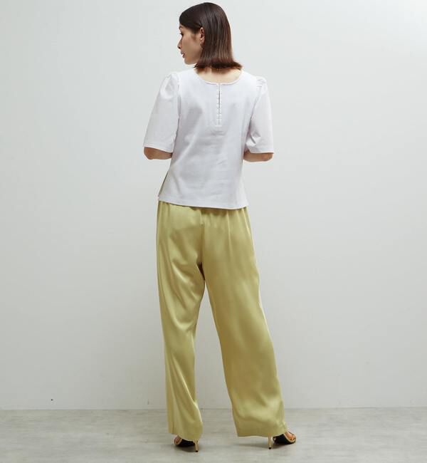 Soffitto「イージーケア素材サイドラインリラックスパンツ」|その他|